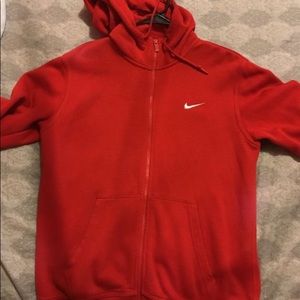 Nike red jacket